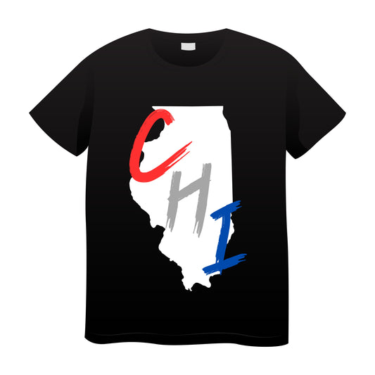 CHI IL CITY STATE TEE